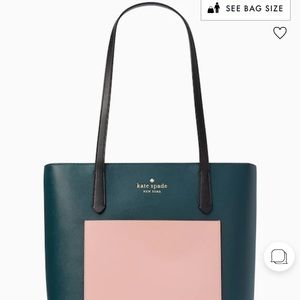 Kate Spade Daily Tote in Peacock Sapphire